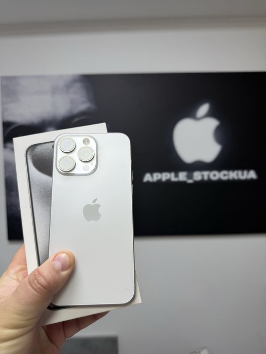 Продам Iphone 15 ProMax 256 White Titanium