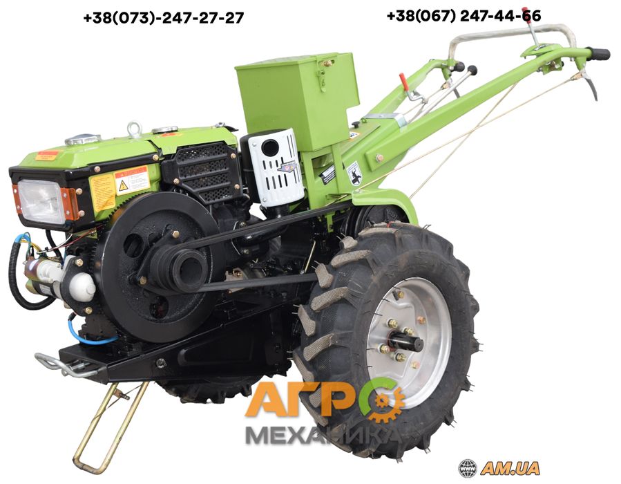 Мотоблок Кентавр МБ1012ДЕ (12 к.с. дизель)! Фреза + стартер!