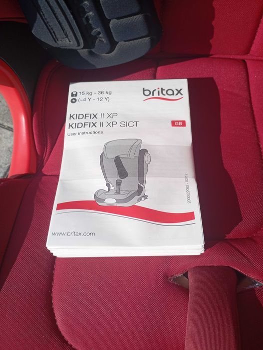 Fotelik samochodowy Britax Römer Kidfix II xp SICT. 15-36kg