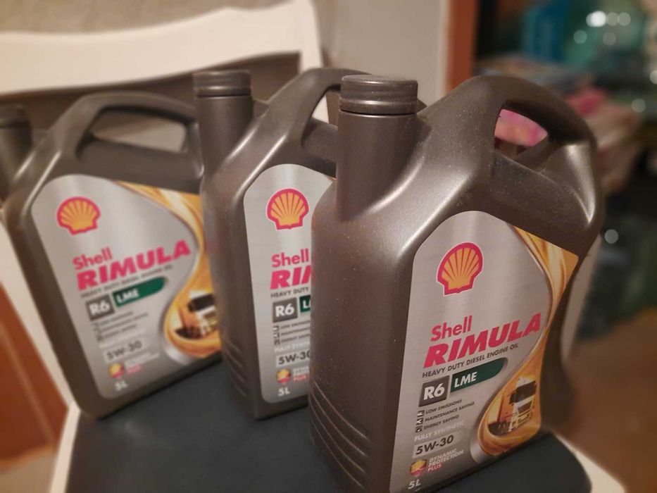 Олива моторна Shell Rimula R6 LME 5л