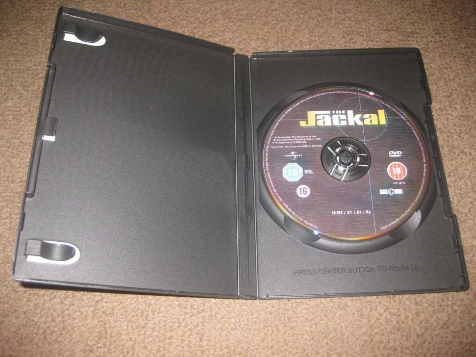 DVD "O Chacal" com Bruce Willis