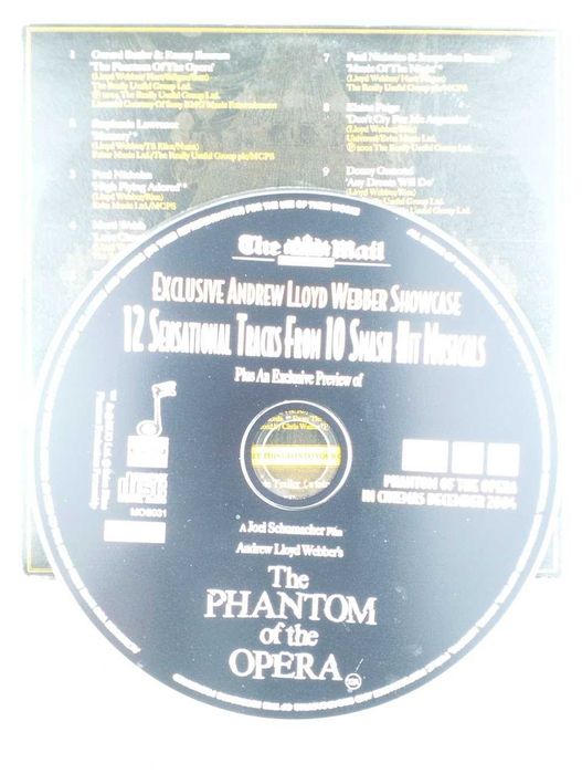 12 sensational tracks from 10 smash hit musicals CD