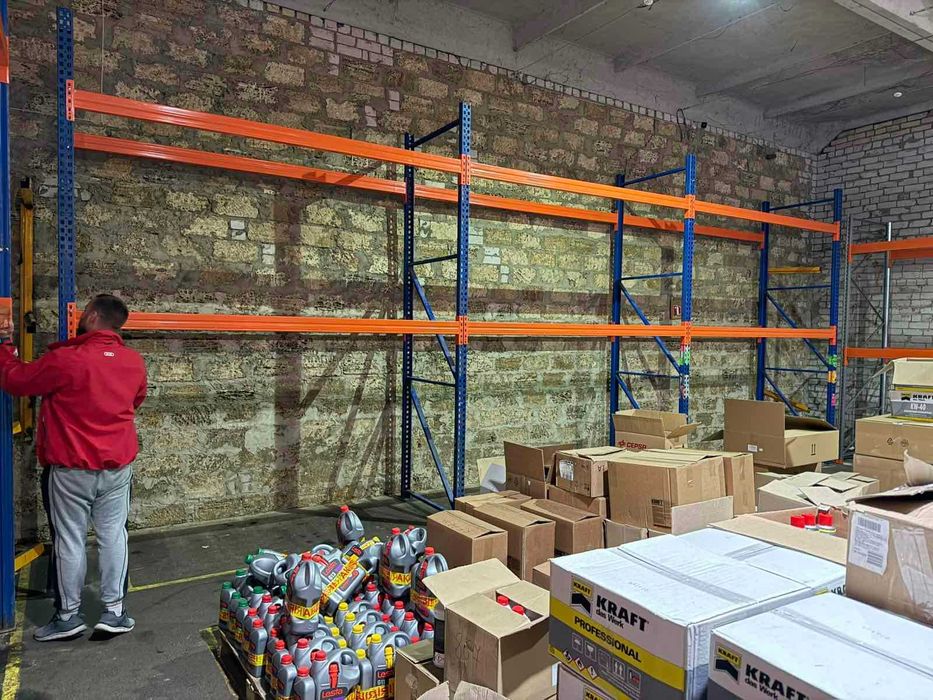 Стелажі палетні Рами Траверси Нові та Б/В