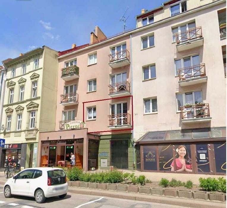 Słoneczna kawalerka 34,1 m² z potencjałem na 2 pokoje – Koszalin Centrum