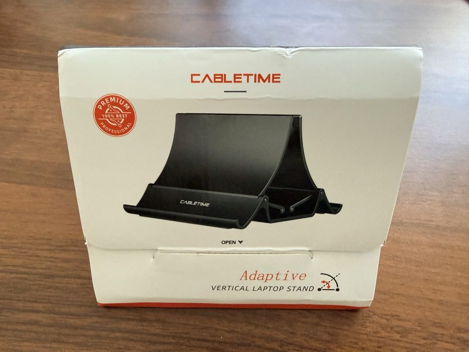 Stojak na laptopa/tableta CABLETIME Adaptive Vertical Stand
