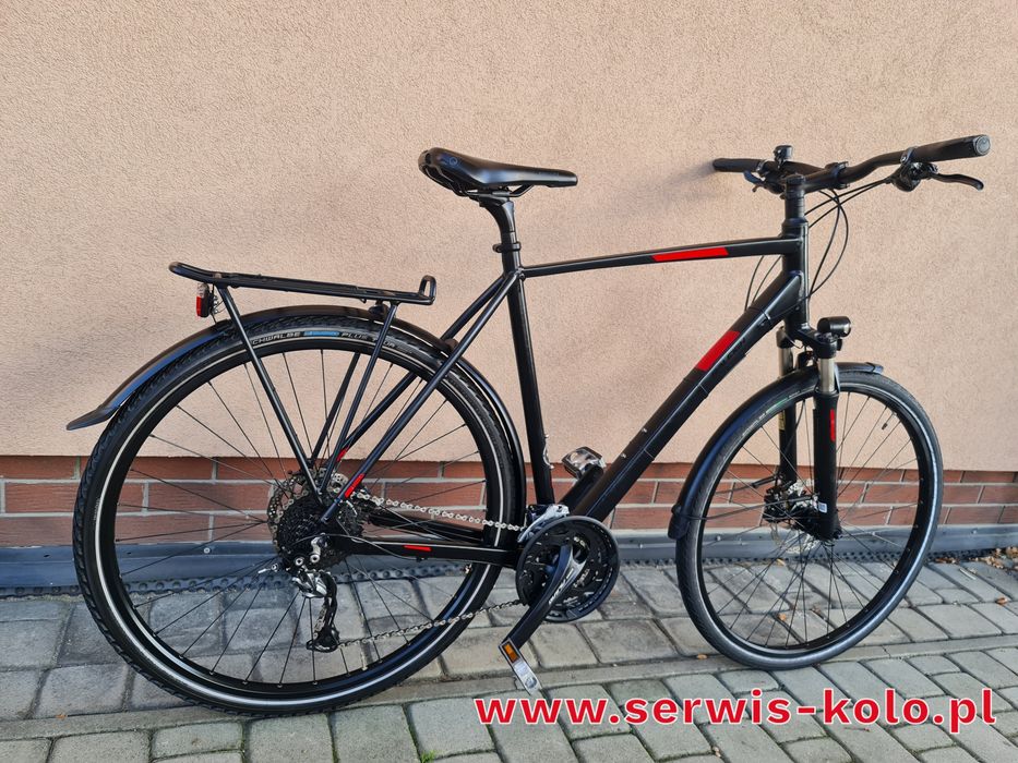 Rower męski trekkingowy RALEIGH koła 28 SHIMANO ALIVIO okazja rabat
