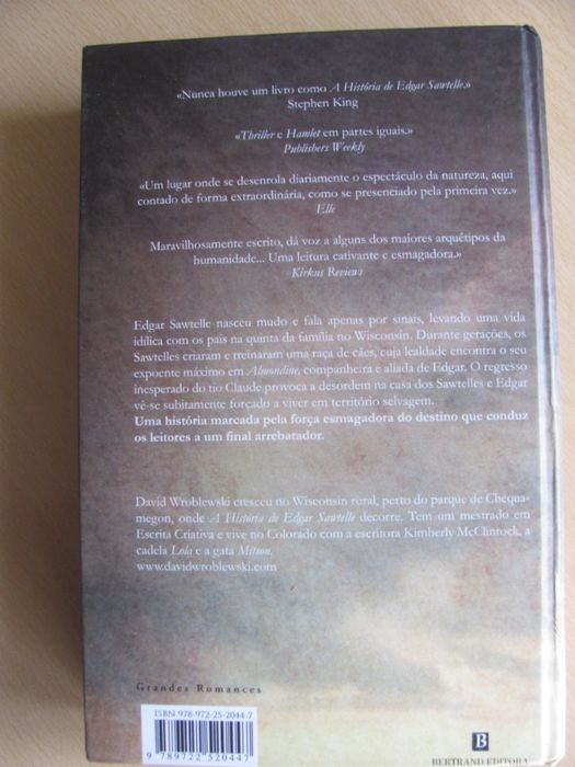 A História de Edgar Sawtelle de David Wroblewski