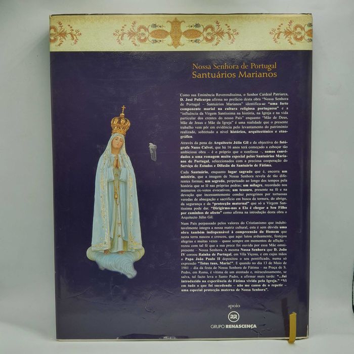 Livro - Nossa Senhora de Portugal, Santuários Marianos - VSO-SITE