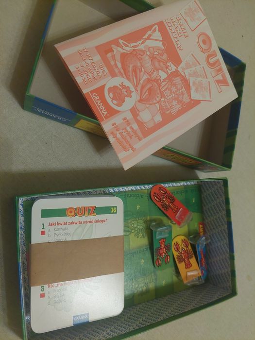 Quiz Gdzie raki zimują?