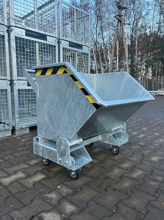 Koleba / Kontener do wózka / Kontener samowyładowczy 250L ocynkowany
