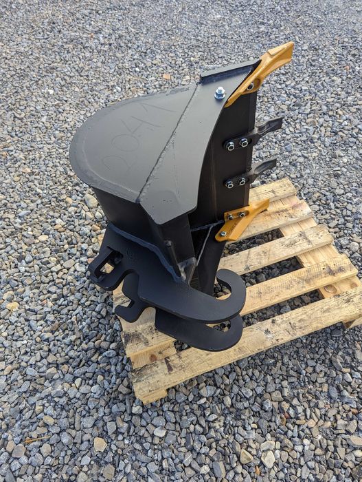 Łyżka 60 cm do minikoparki 0,5–2 t – mocowanie CW05, S355N + Hardox500