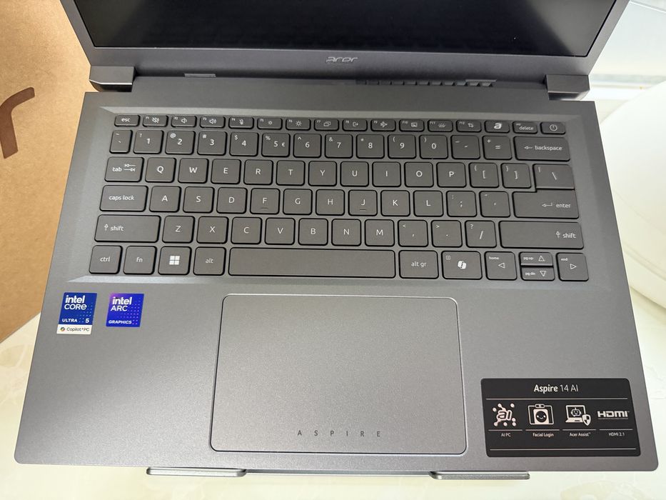 Ноутбук Acer Aspire 14 AI Copilot+ A14-52MT-59DP Steel Gray Full Box!