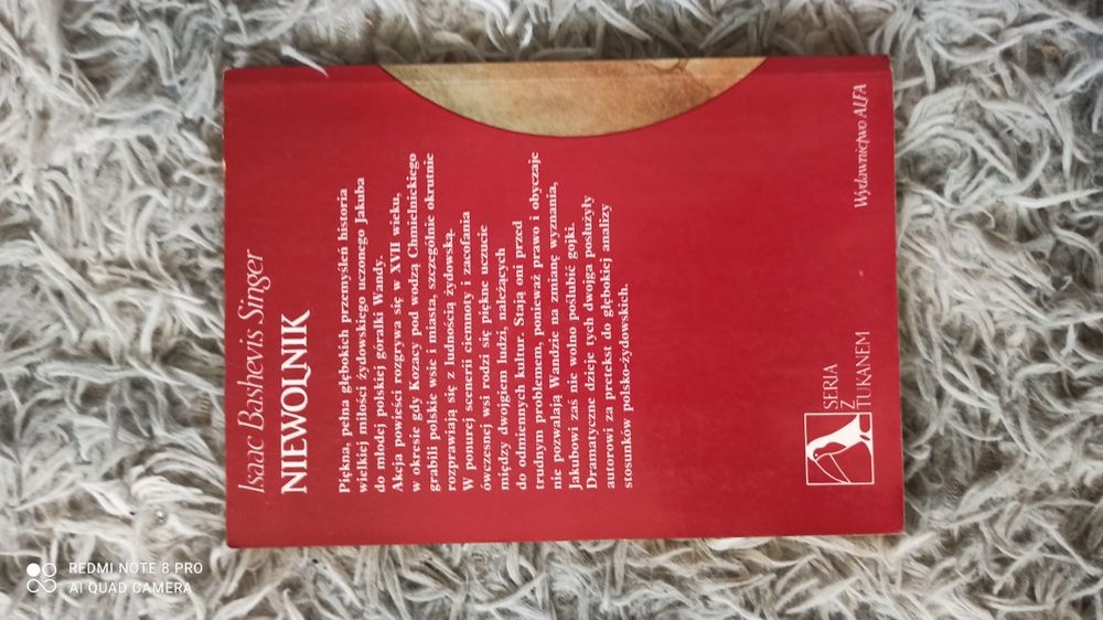 Książka Niewolnik- I. B. Singer