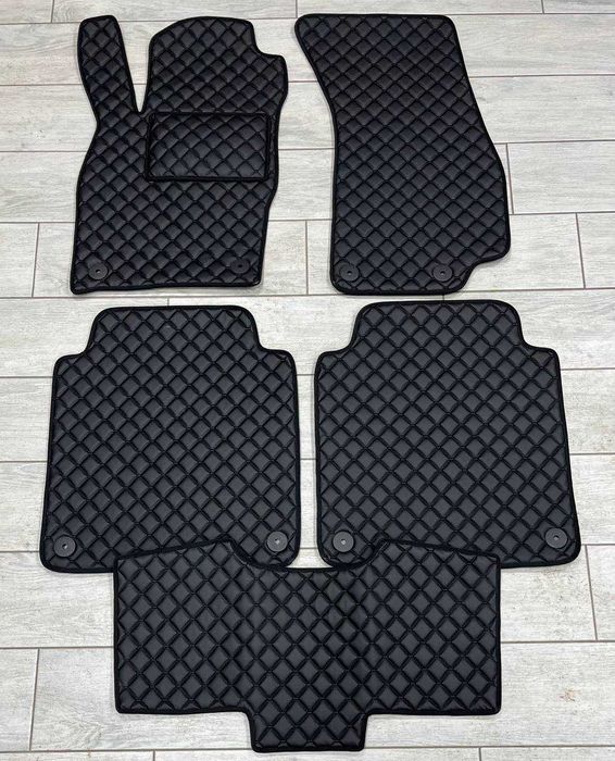 Коврики в салон EVA Ворсовые Экокожа для Audi A8 2010-2007 / 2017-2025