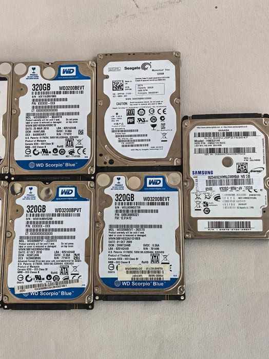 Жесткй диск WD Samsung Seagate 320 ГБ sata 2.5