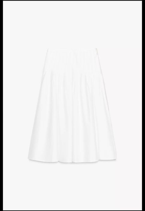 Spodnica biała zara