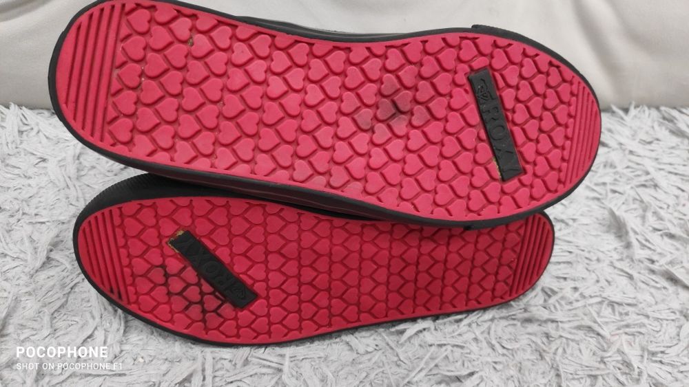 Trampki dziewczęce Roxy rozmiar 35 36 sznurówki  SUWAKI