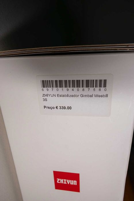 Zhiyun Weebill 3S — Gimbal Profissional — Excelente Estado