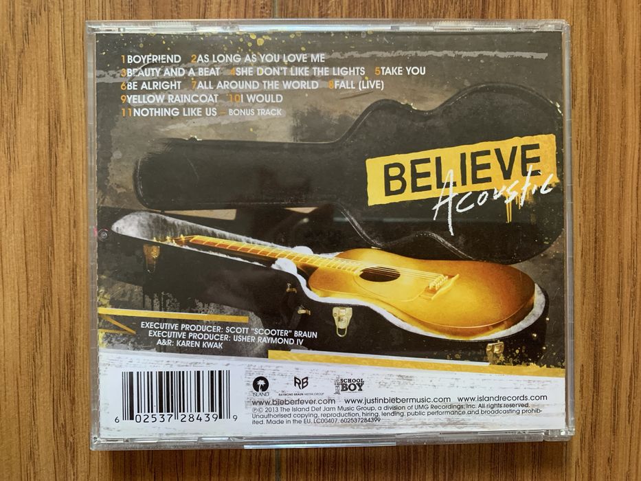 Justin Bieber - Believe - Acoustic - cd