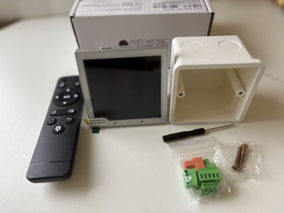 inteligentny panel audio Bluetooth, dotykowy ekran