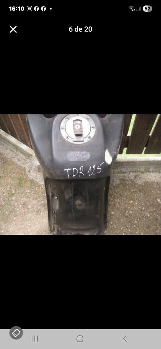 Depósitos combustível motas