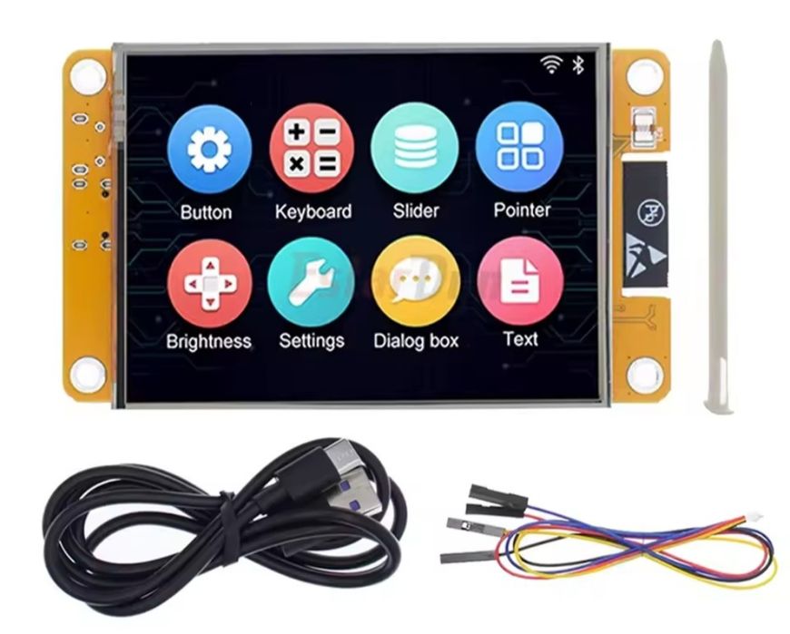 Плата розробки сенсорний дисплей ESP32 LVGL WIFI&Bluetooth

2,8-дюймовий РК-модуль TFT 240*320 Розумний дисплей із сенсорним WRO