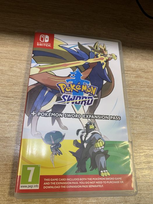 Pokemon sword +expansion pass