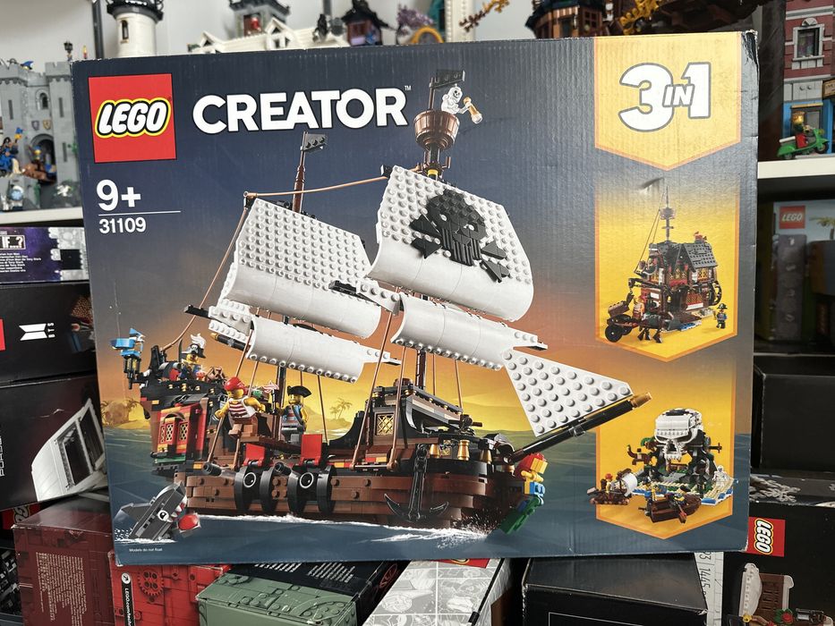 LEGO Creator 3w1 31109 statek piratów