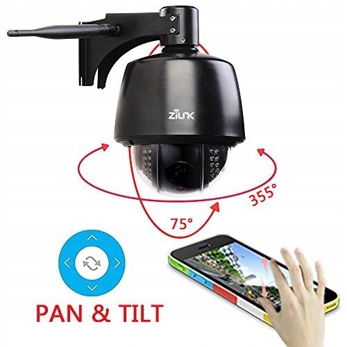 Kamera PTZ Obrotowa 5x Zoom Optyczny IP WiFi