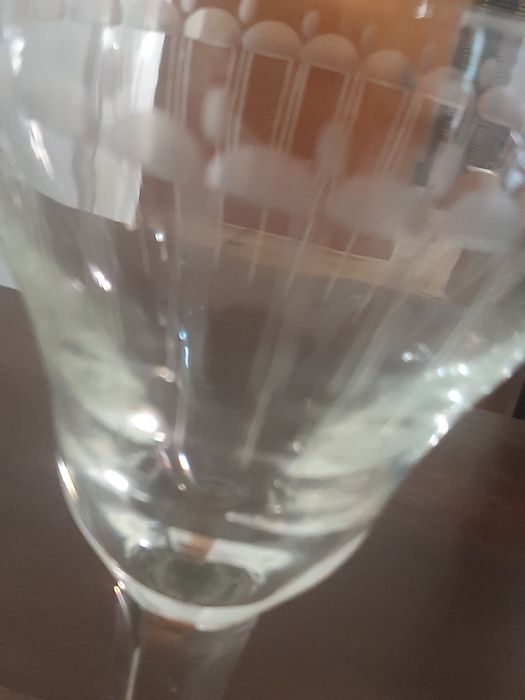 Serviço copos e garrafas