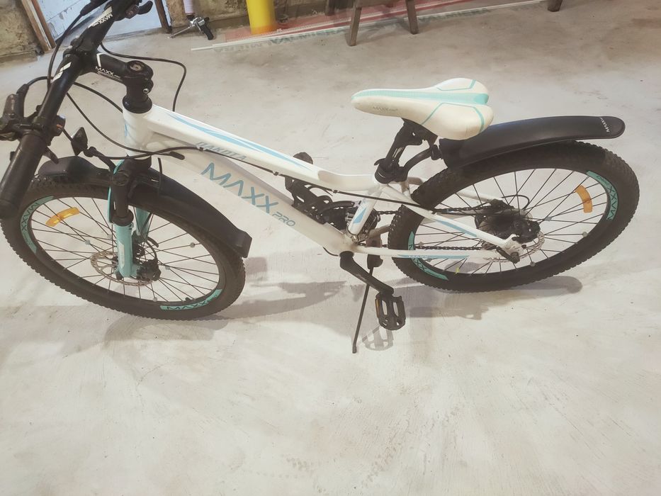 Велосипед MaxxPro 24" 12"(30 см) DAKOTA-21 біло-бірюзовий