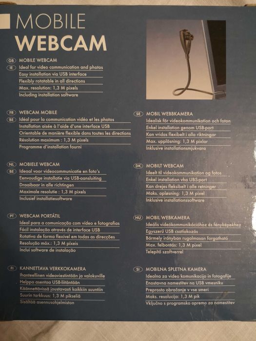 WEBCAM Portátil.