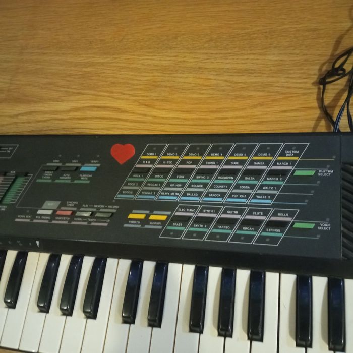 Keybord organki Amstrad Fidelity CKX 100 Kolekcjonerski