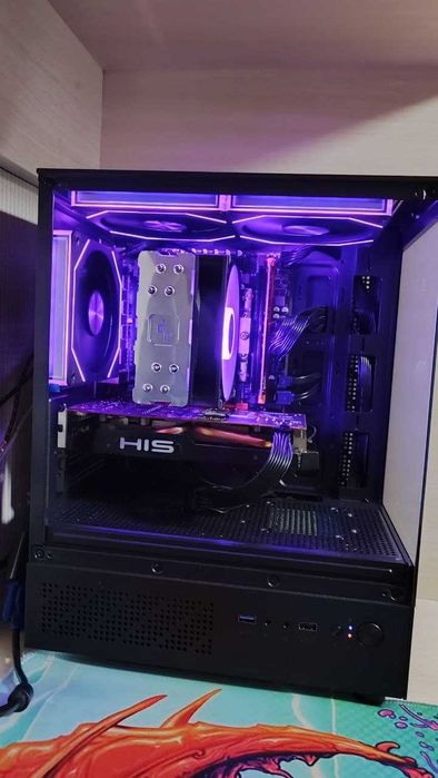 ПК RX570 4gb | Intel Xeon 2630v4 10/20| 16gb ddr4| ssd240gb | 1gb HDD