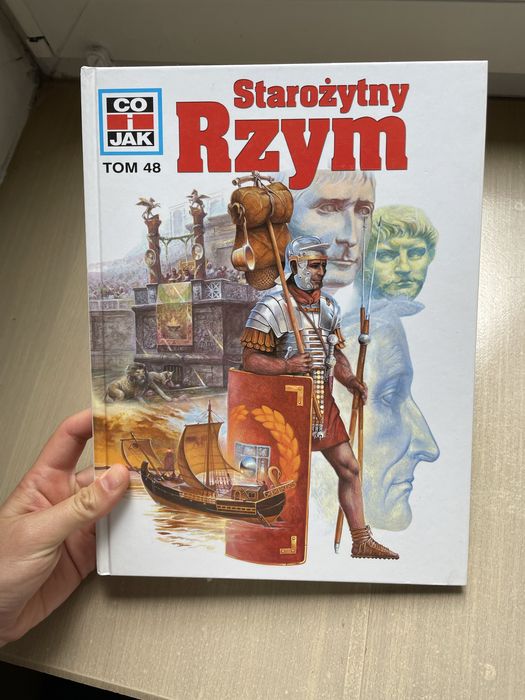 Starożytny rzym co i jak tom 48 podręcznik o Rzymie ilustrowany