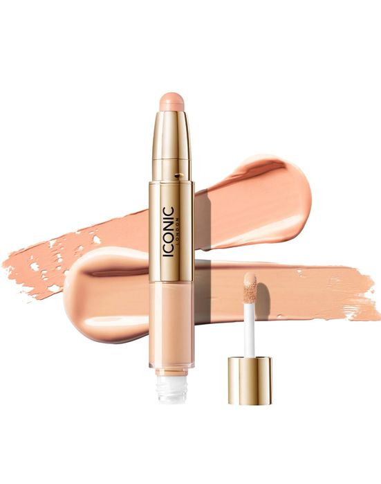 Двосторонній консилер iconic london radiant concealer&brightening