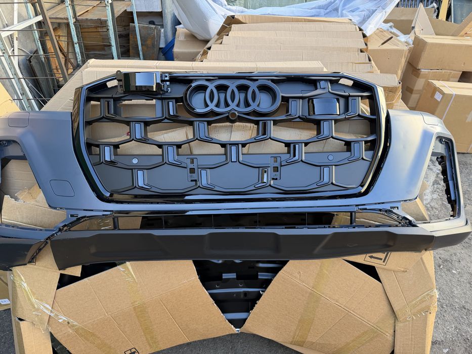 Бампер Audi Q7 2024+ ауди ку7 бампер решетка Q7 2025