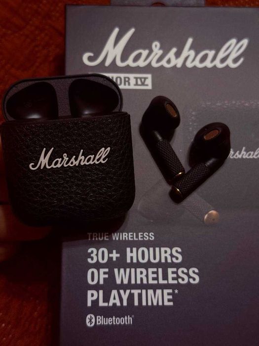 Навушники Marshall Minor IV Black нові оригінал