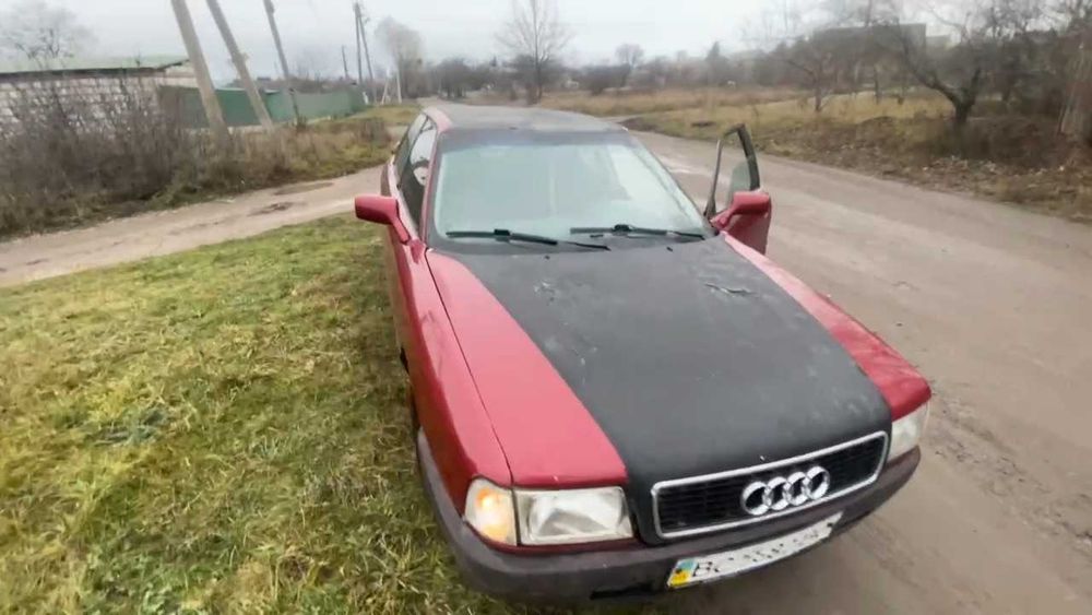 Audi 80 Б3 1.8 Карбюратор Газ/Бензин