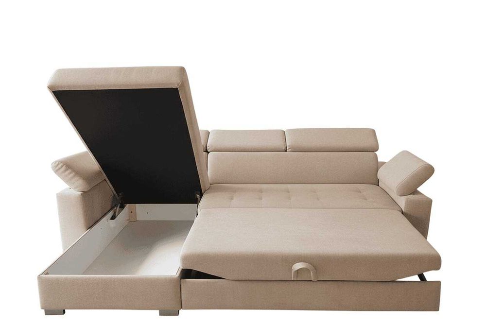 Narożnik Vespa Premium III Funkcja spania Regulacja Zagłówki