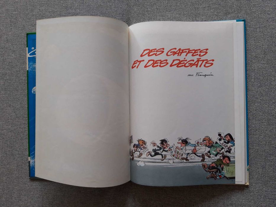 BD Gaston Lagaffe "Des gaffes et des dégâts"