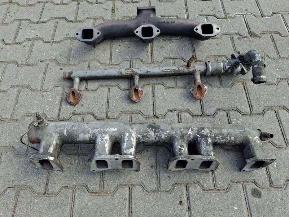 Kolektor star ssący wydechowy wodny