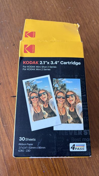 Cartuchos Kodak de fotos instantaneas para Kodak Mini Shot
