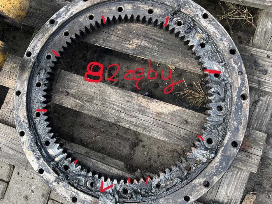 Łorzysko wieniec obrotu do minikoparki KUBOTA KX 161
