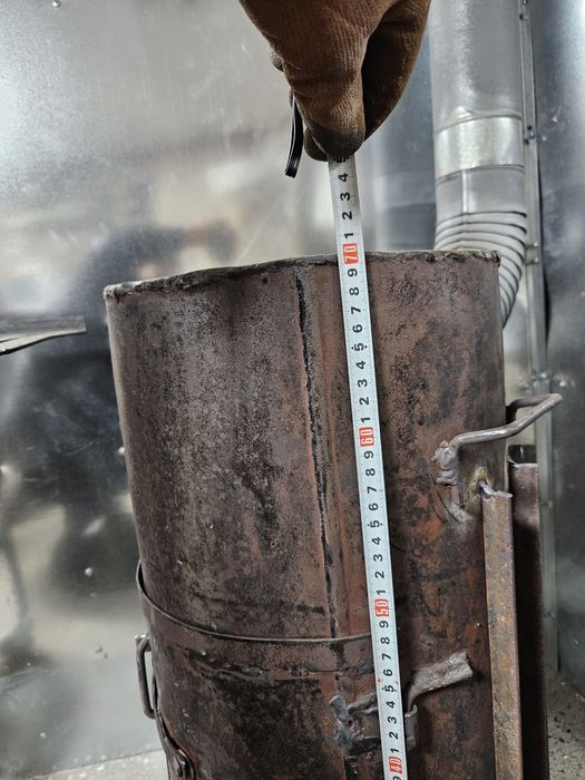 Піч буржуйка з балону