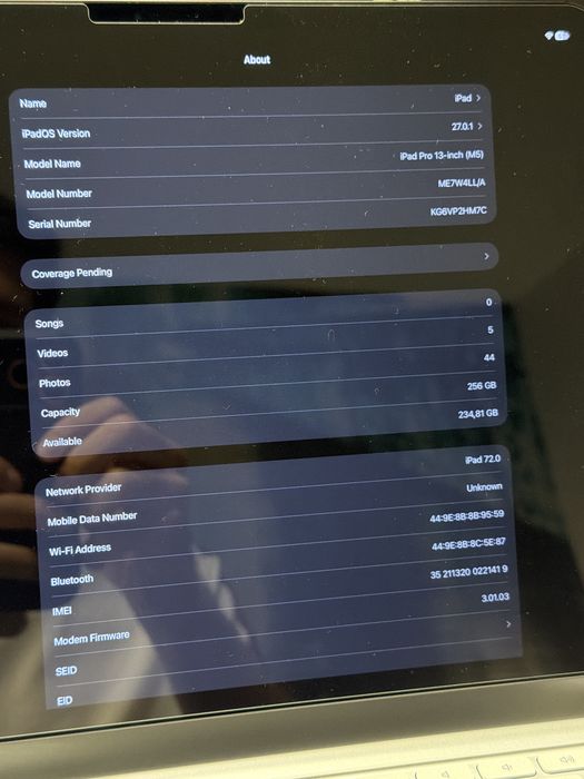 Ipad pro 13 M5 256gb + apple Magic keyboard novo !