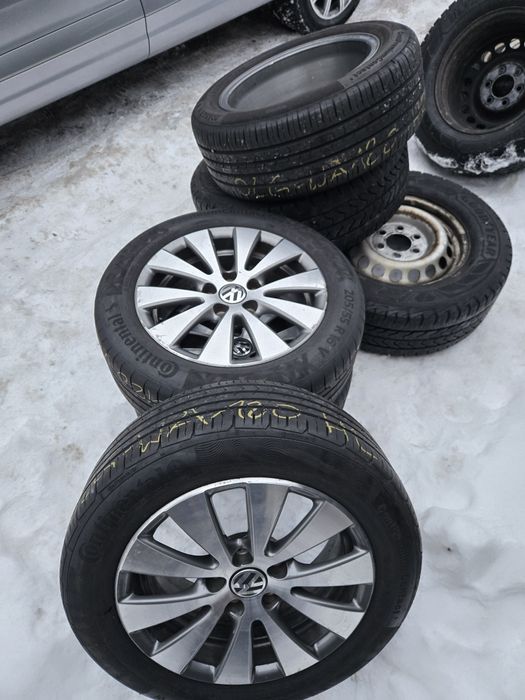 Диски коліс R16 16×6,5J ET41 volkswagen passat b8 3G0601025B b7 touran