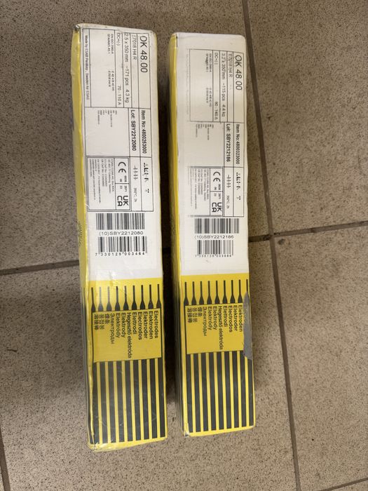 Elektrody esab 3.2 i 2.5