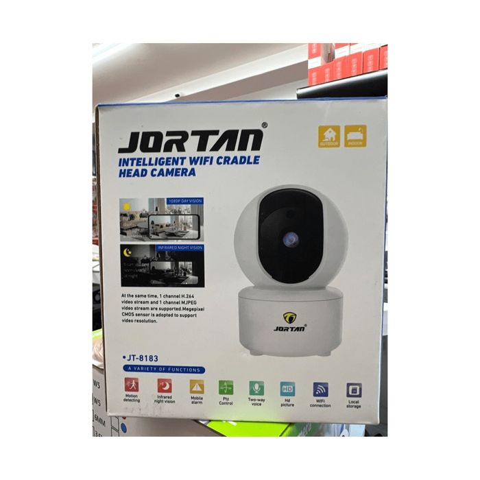 Câmara Inteligente Wi-Fi JORTAN JT-8183