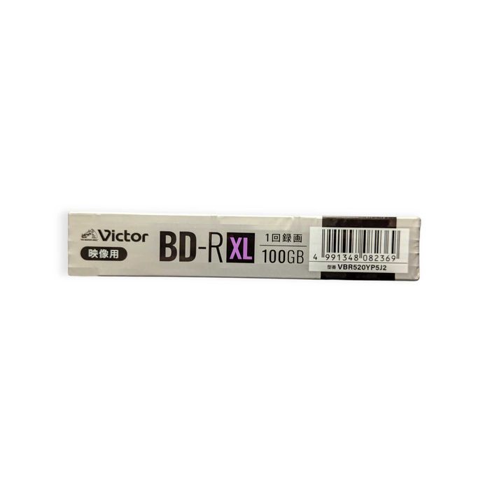 Диски Blu-Ray Victor BD-R XL 100GB упаковка 5шт